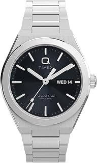 Timex Men's Q Continental Day and Date 39mm Quartz Watch