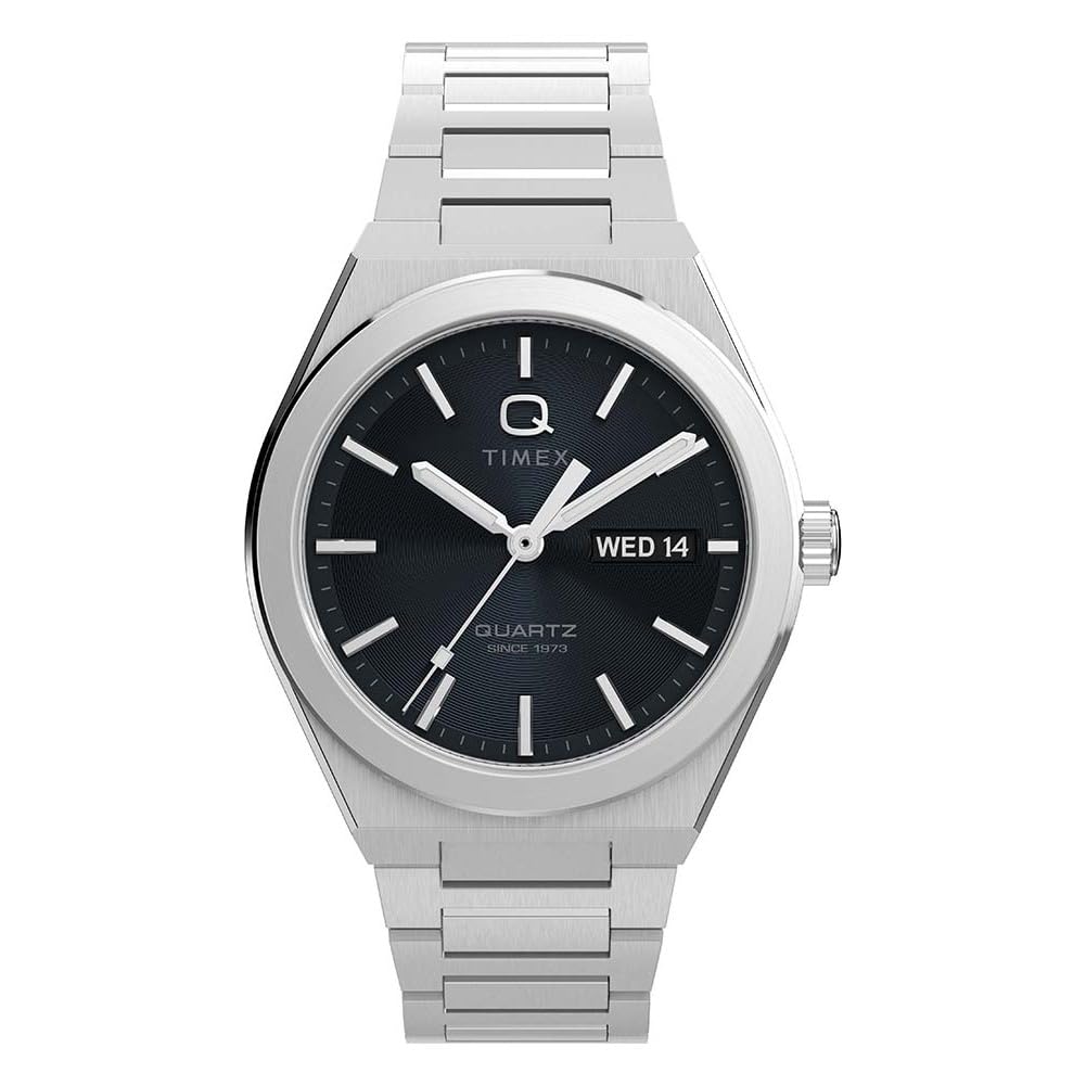 Timex Men's Q Continental Day and Date 39mm Quartz Watch