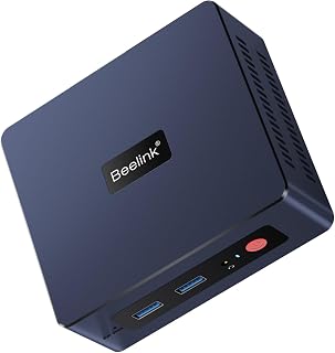 Beelink SER3 Mini PC, AMD Ryzen 3 3200U 2C/4T, 16G DDR4 RAM 500G SSD | Mini Computer, Micro PC 4K@60Hz Dual Display, Mini Computer WiFi6/BT5.2/HTPC/W-11 Pro