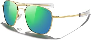 MERRY'S Square Aviator Sunglasses for Men Women Polarized UV400 S8636