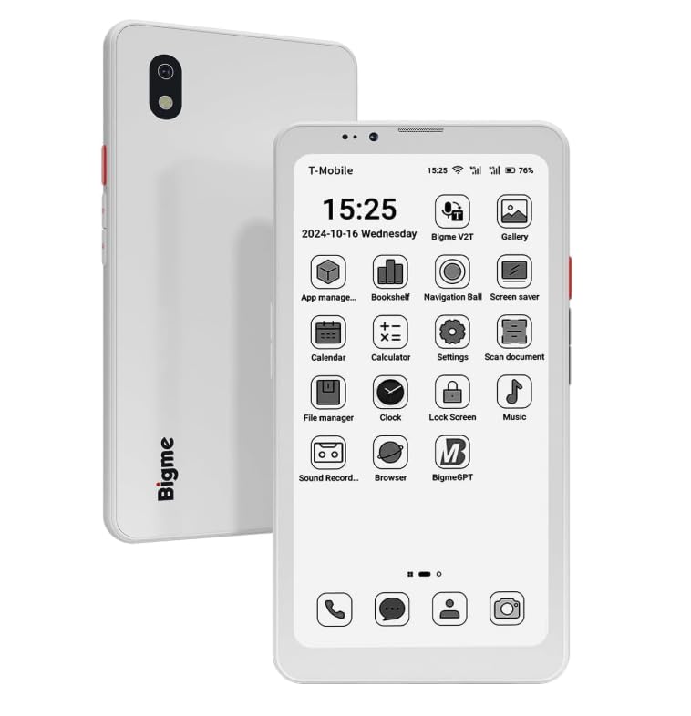 Bigme HiBreak Pro 6.13" ePaper E-Ink Ereader Tablet Device with Fingerprint Unlo