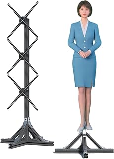 XQZMZSCP 3D Hologram Fan, 50CM Projector Advertising Display, 1X3 Video Wall for Human Size LED Display