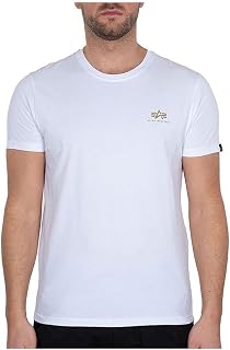 Alpha Industries Basic T Small Logo Foil Print Men's T-Shirt