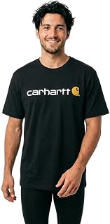 Carhartt Men's Dearborn Relaxed Logo T-Shirt Work Utility T-Shirt (Pack of 1)