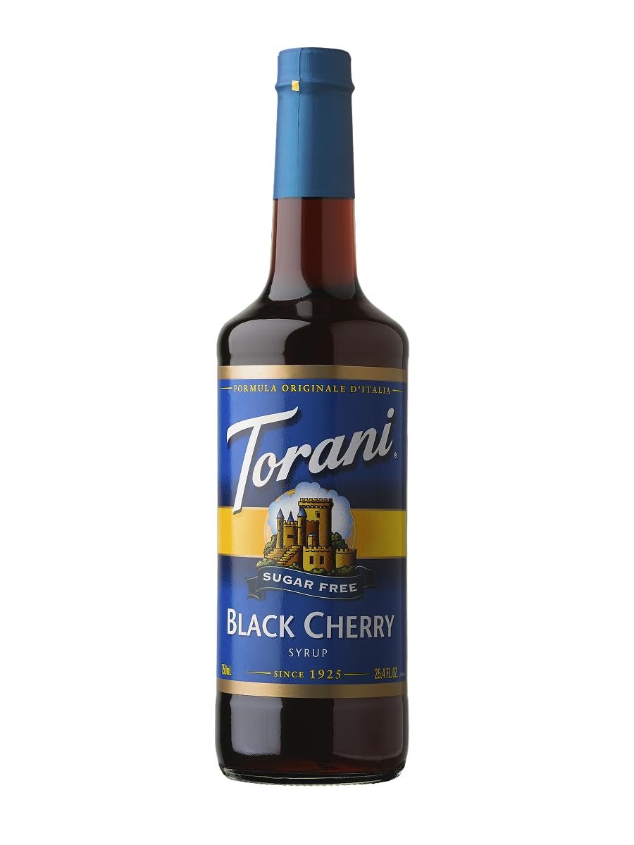 Torani Sugar-Free Blackcherry Flavour Syrup, 750 ml