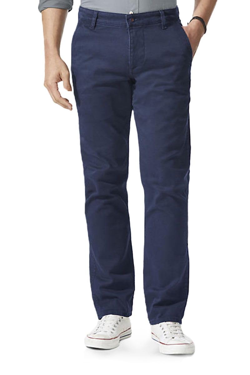 Dockers Clean Khaki Slim Tapered – Stretch Lightweight Twill Garment Dyed Men's 