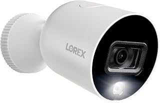 Lorex Classic App | 1080p Outdoor Wi-Fi Security Camera (Renewed) | 2-Way Talk | IR Night Vision | Person & Vehicle Detection | Local MicroSD Included | IP65 Weatherproof