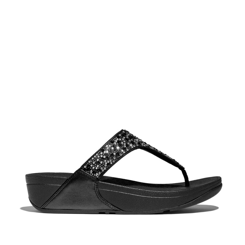 Fitflop Lulu Crystal-Mix Toe-Post Sandals, Women's Sandals