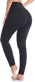 Leggings for Women Gym Yoga Pants with Pockets High Waist Workout Running Sports Activewear Fitness UK