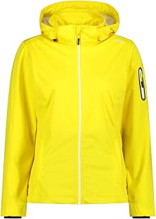 CMP Women's Softshell Jacket in Light with Removable Hood Softshell Jacket