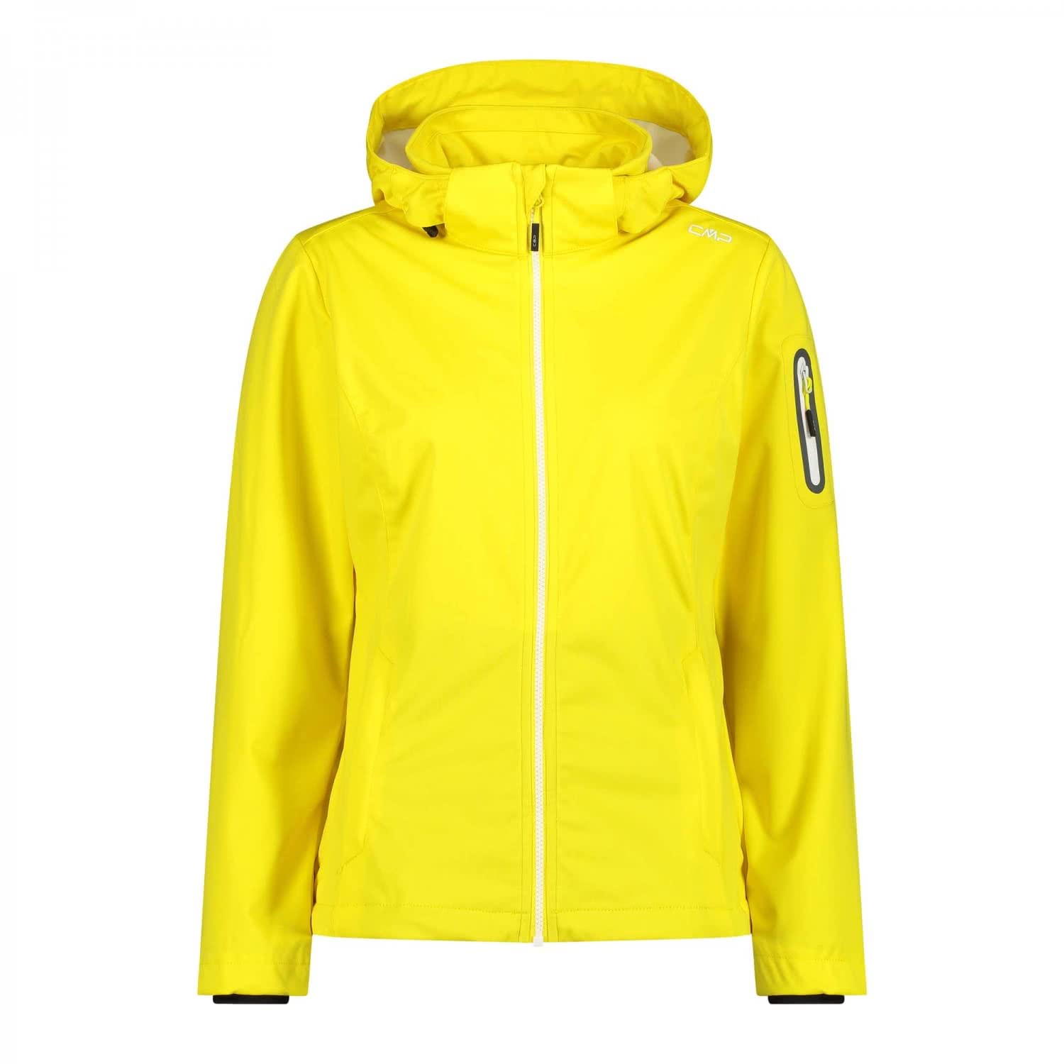 CMP Women's Softshell Jacket in Light with Removable Hood Softshell Jacket