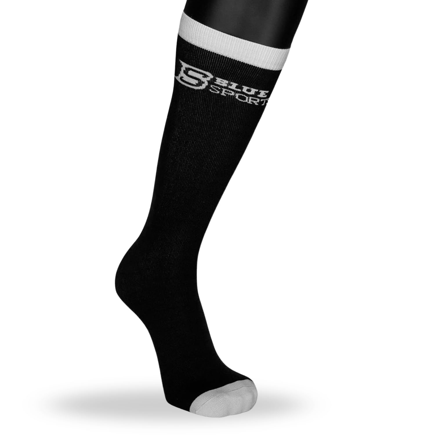 Blue Sports Thin Fit Hockey Socks, Coolmax Moisture-Wicking, Jr & Sr | Anti-Fric