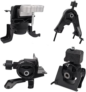 Engine Motor Mount Compatible with 2009-2013 Corolla (1.8L) | 2009-2013 Matrix(1.8L) and 2009-2010 Pontiac Vibe (1.8L) Auto Transmission Repklace OE A62015 A62039 A62027 A62023 Set of 4