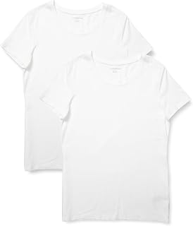 Amazon Essentials Women's Multipack T-Shirt, Regular Fit, Short Sleeve (Crew Neck/V-Neck)