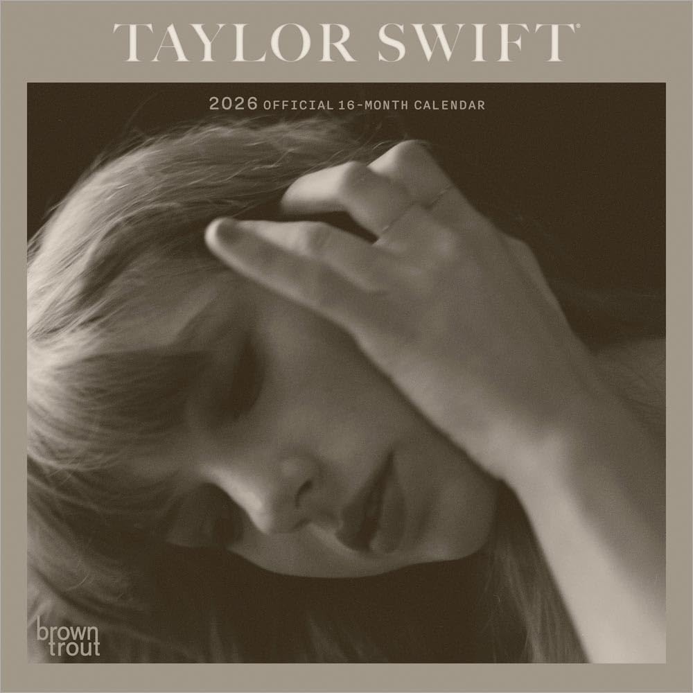 Taylor Swift OFFICIAL | 2026 7 x 14 Inch (Hanging) Monthly Mini Wall Calendar | 