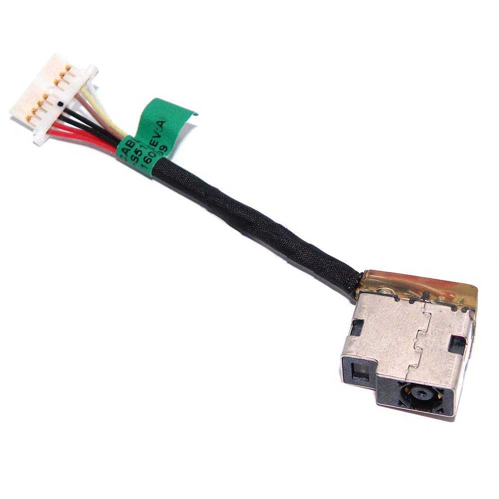 Charging Port DC in Power Jack Cable Replacement for HP 11-V 11-K 11-U 11M-AD M1