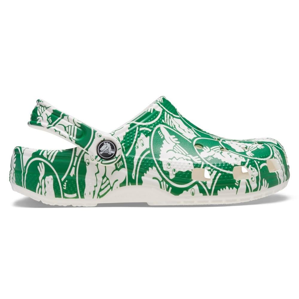 Crocs Unisex Children's Classic Graphic Clog (Toddler) Duke Print T GIV, Evy Gre