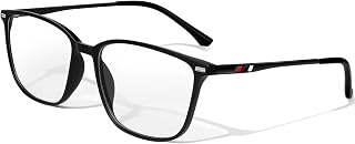 KANASTAL Blue Light Glasses Men and Women Square Shape Metal Protection Screen PC Computer Video Game
