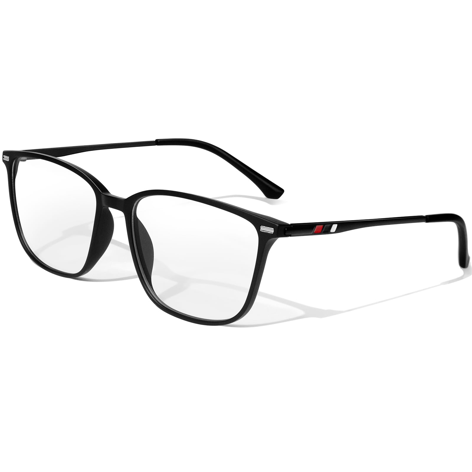 KANASTAL Blue Light Glasses Men and Women Square Shape Metal Protection Screen P