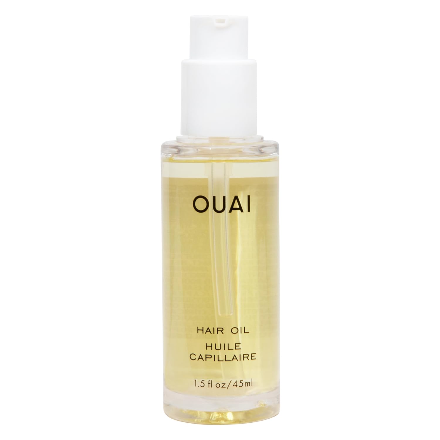OUAI Hair Oil, Lightweight Heat Protectant, Hair Frizz Control, 1.5 Fl Oz | Hair