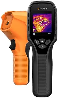 AccuMEMS GT14S Thermal Imaging Camera, Thermometer Mode, Ultra-Light 240g | 4°F~1022°F Range, 14H Runtime, Live Tracking with Edge-Enhanced Display, Infrared Camera for HVAC/Electrical Inspection