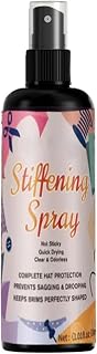 Sinolmaibe Fabric Stiffener 100ml Quick Drying Hardener Spray | Hat Stiffener For Lace Wool Clothes Felt Crochet Craft Projects