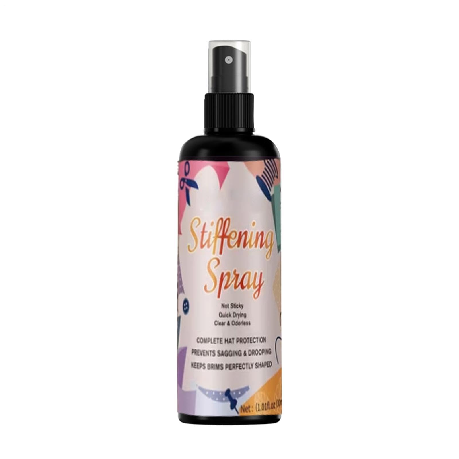 Sinolmaibe Fabric Stiffener 100ml Quick Drying Hardener Spray | Hat Stiffener Fo
