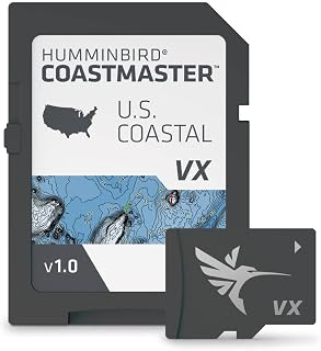Humminbird CoastMaster U.S. Coastal V1 Map SD Card for Fish Finders