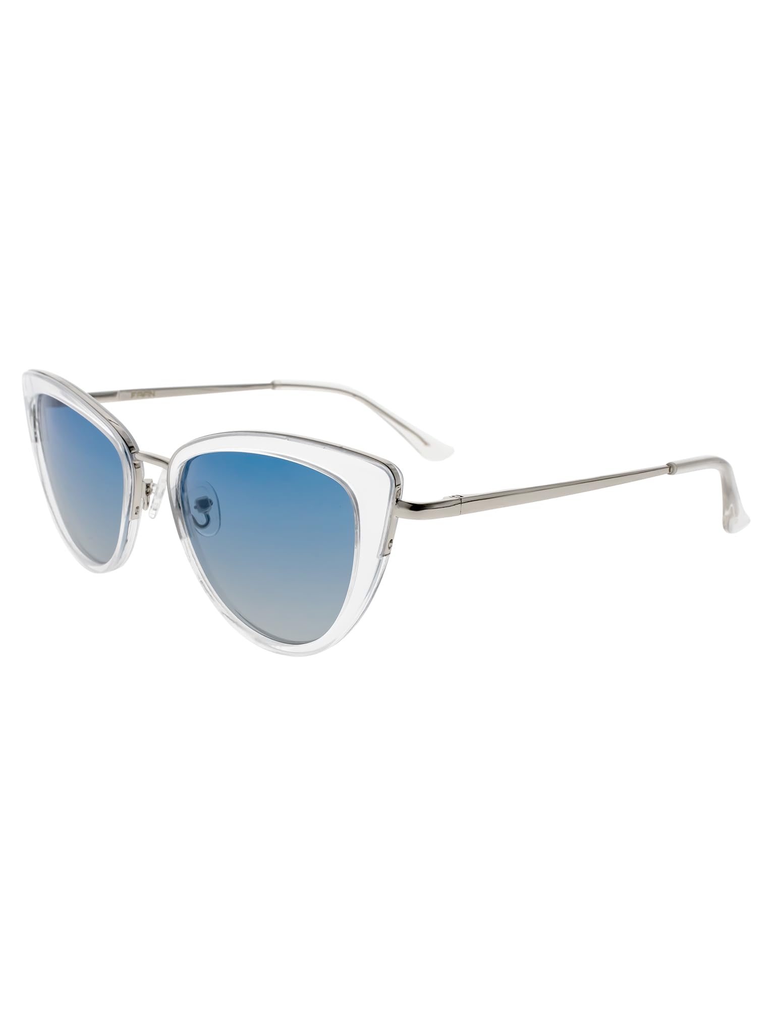 FAA'N Retro Big Frame Cat Eye Polarized Sunglasses Women with Spring Hinge