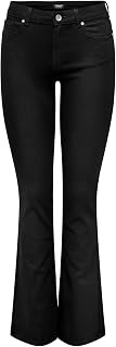 Only - Onlblush Life Mid Flared DNM Tai467 Noos, Women's Jeans