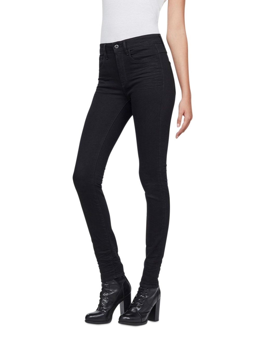 G-STAR RAW Women's 3301 Deconstructed High Waist Skinny Jeans