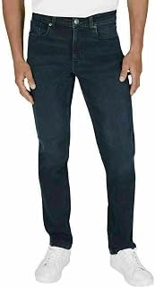 DKNY Bedford Slim Fit Jeans for Men - Tapered Leg Stretch Denim Pants, Classic 5-Pocket Styling | Mens Slim Fit Jeans