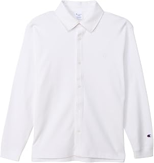 Champion C3-C415 Shirt, Long Sleeve, 100% Cotton, USA Cotton, Long Sleeve Shirt, Men's Casual