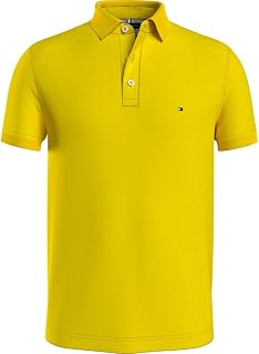 Tommy Hilfiger Men's 1985 Slim Fit Short Sleeve Polo Shirt