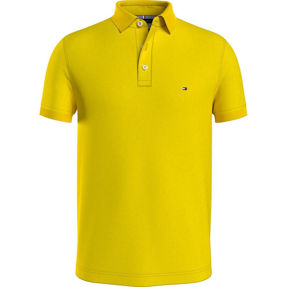 Tommy Hilfiger Men's 1985 Slim Fit Short Sleeve Polo Shirt
