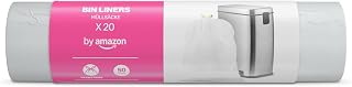 by Amazon Bin Liners 20 x 50L, Drawstring