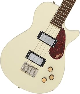 Gretsch Streamliner Jet Club Single-cut Electric Bass Guitar - Vintage White