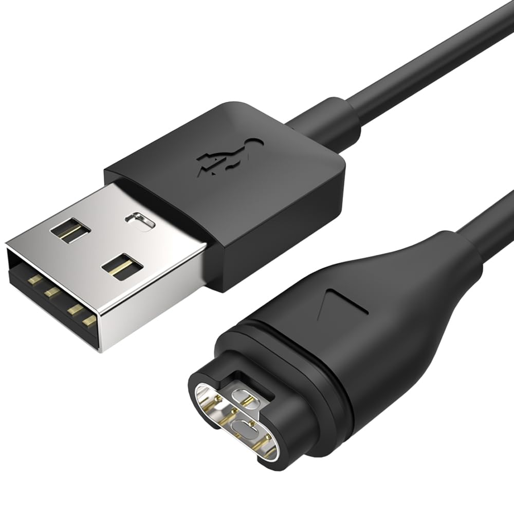 TUSITA Charger Compatible with Garmin Fenix 5 5S 5X Plus 6 6S 6X Pro 7 7S 7X, Fo
