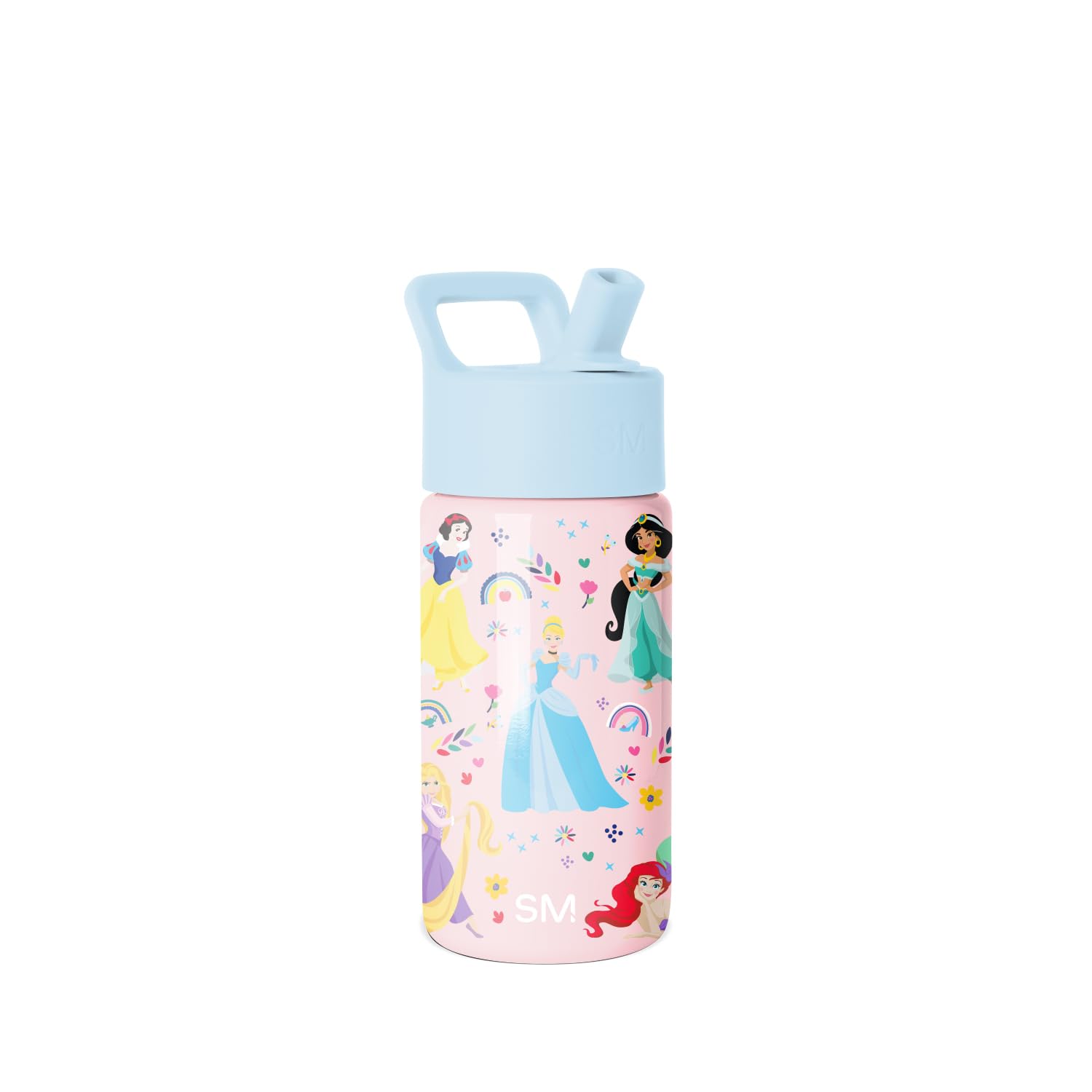 Simple Modern Disney Princess Kids Water Bottle & Toddler Cup | 14oz | Insulated