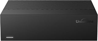 UnionSine Disque Dur Externe 16 to 3,5" USB 3.0 HDD Compatible for PC/Ordinateur de Bureau/Ordinateur Portable/Mac/Xbox/Xbox One/PS4/TV (Noir)
