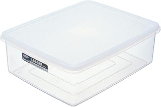 Iwasaki Industries B-387 N Rust Floware Storage Container, Natural, Jumbo Keeper, 2.8 gal (9.3 L), Made in Japan, Large Capacity, Sealed Container, Food, Commercial Use, Transparent, Large