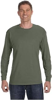 Gildan 5.3 oz. Heavy Cotton Long-Sleeve T-Shirt Forest Green