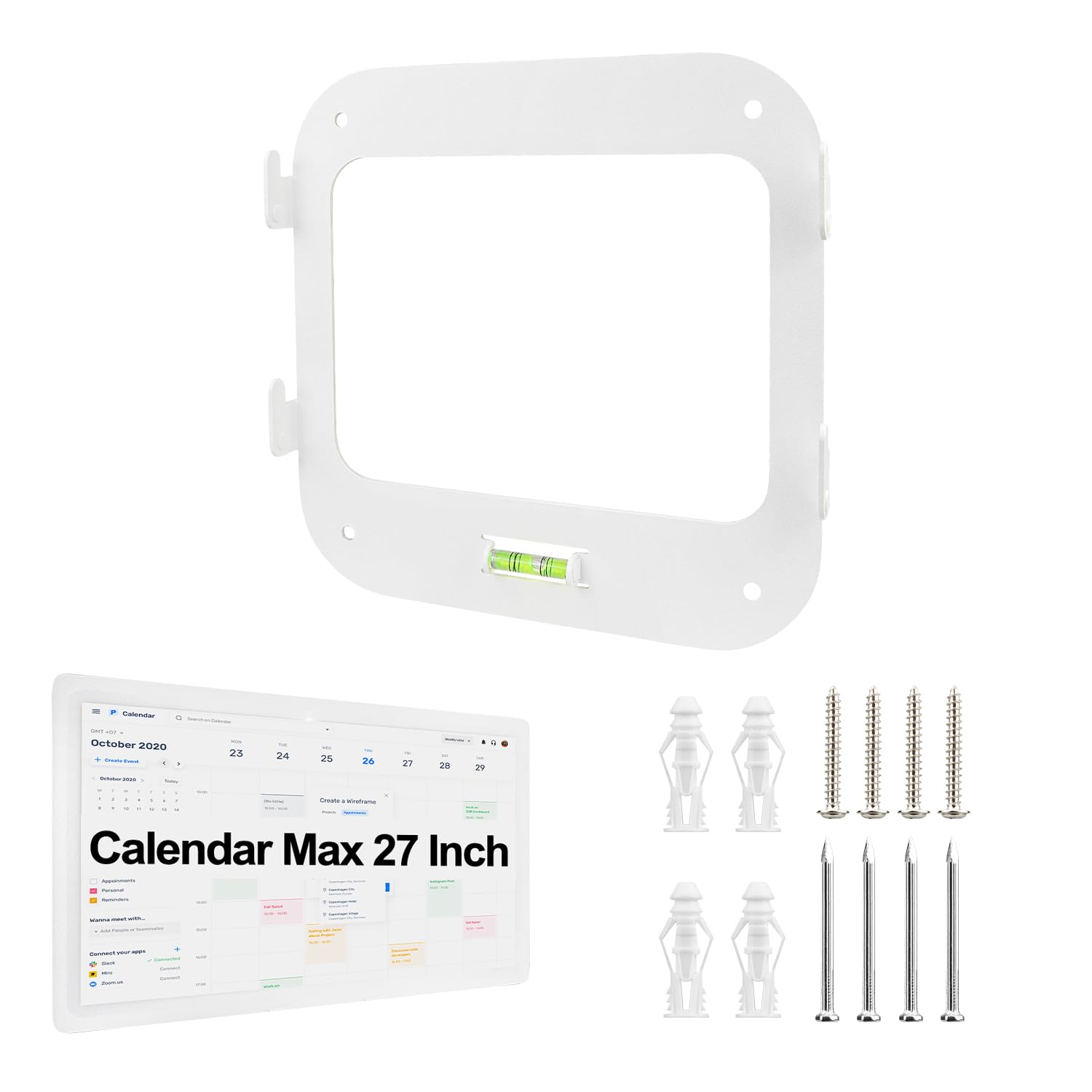 Wcone Metal Wall Mount for Skylight Calendar Max 27 inch (Model No:270-CAL) | St