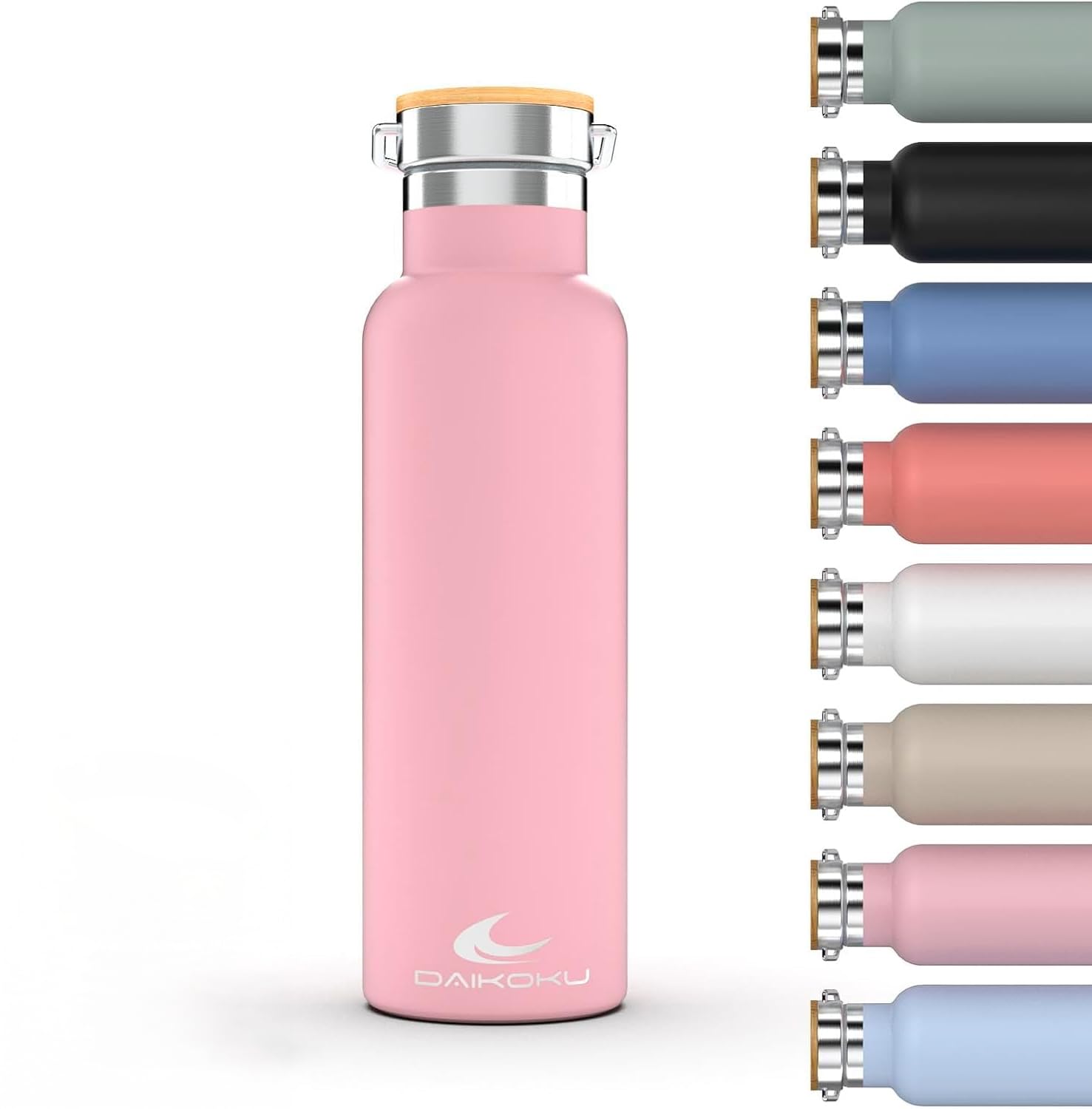 Daikoku Double Walled Stainless Steel Thermos Flask - Keeps Drinks Hot or Cold f