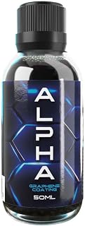 Alpha Graphene Ceramic Coating - Pro-Level Coating with Marine Grade Protection for Automotive, Marine, RV and more - Extreme Hydrophobics and Durability - 5 years Protection (Alpha50)