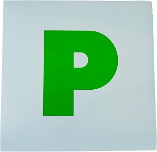 Sakura SS3338 Car P Plates, Universal, Set of 2