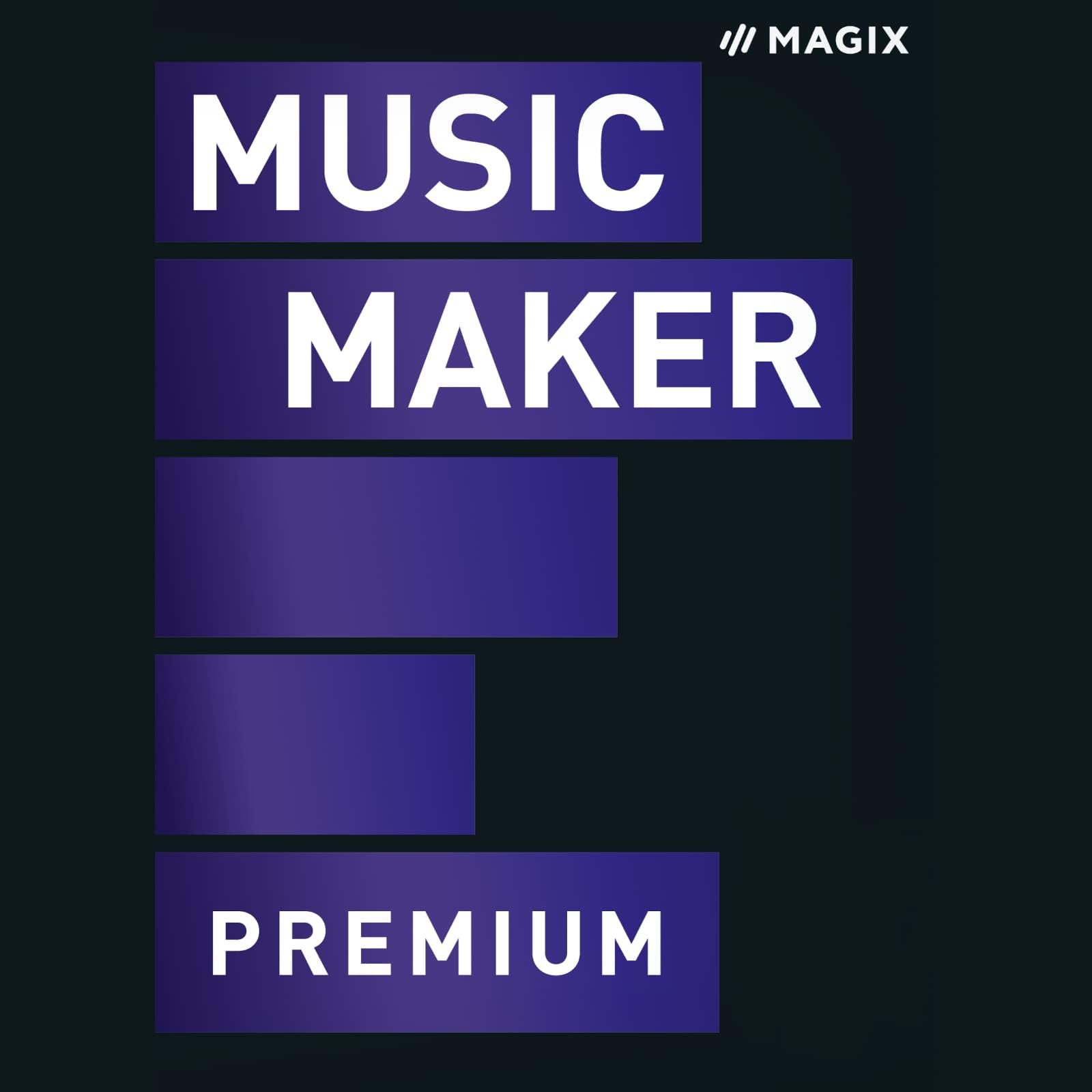 MAGIX Music Maker 2023 Premium - Make the music you love I audio software I musi