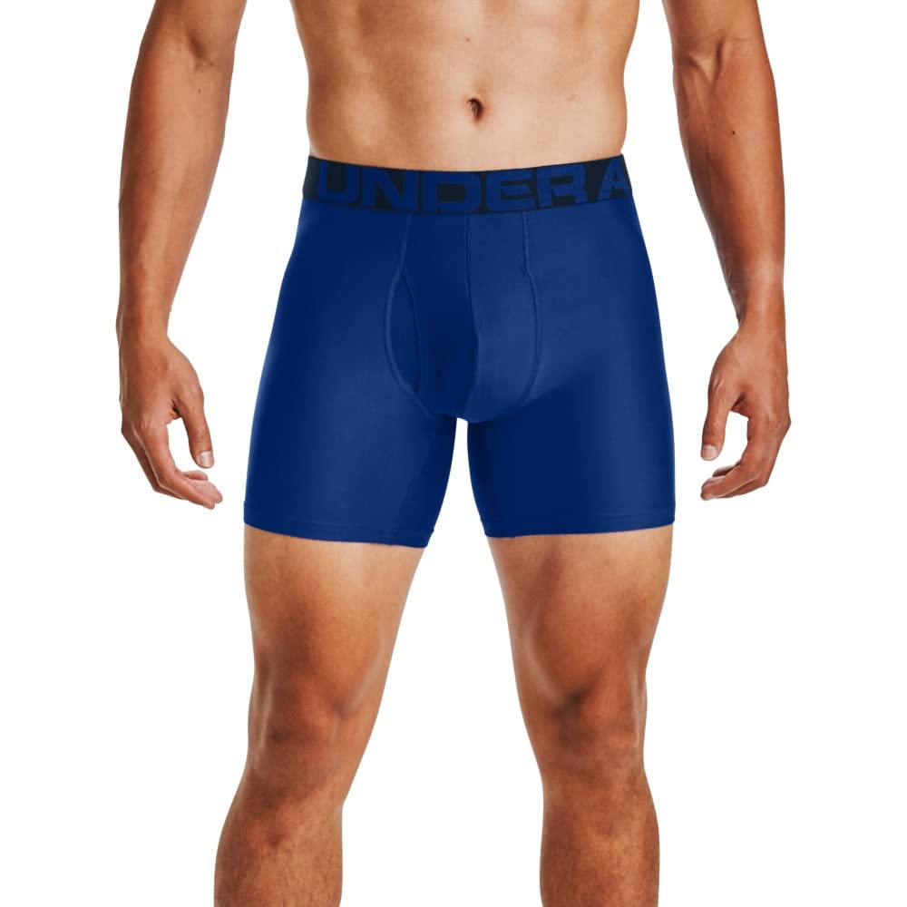 Under Armour Men's Tech 6-Inch Boxerjock, 2-Pack Underwear