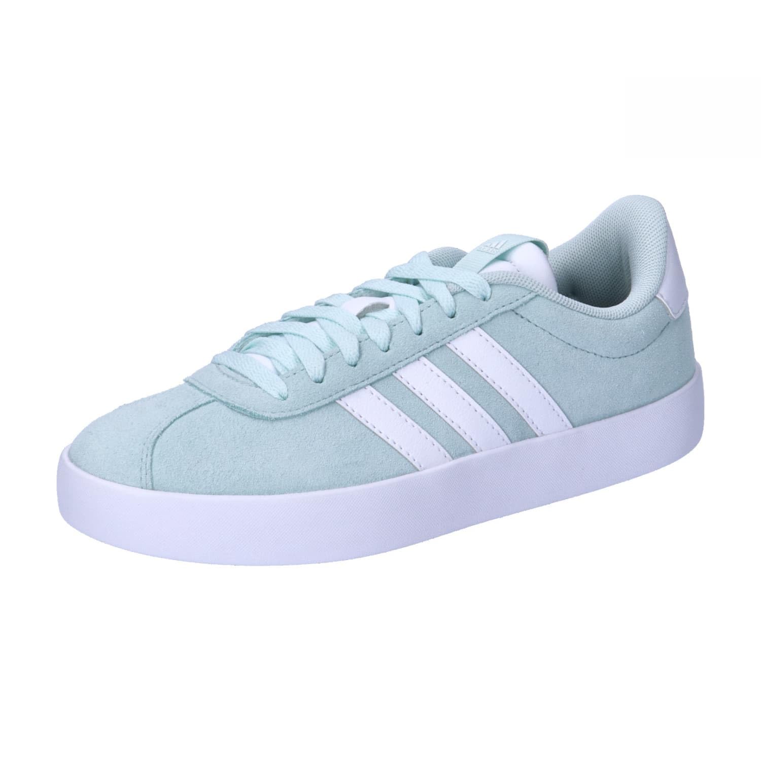Adidas VL Court Shoes Women's Trainers, Halo Mint Cloud White Halo Mint, 38 EU