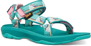 Teva 1019390C Unisex Children Open Toe Sandals, Green (Unicorn Waterfall Uwtr), 33/34 EU